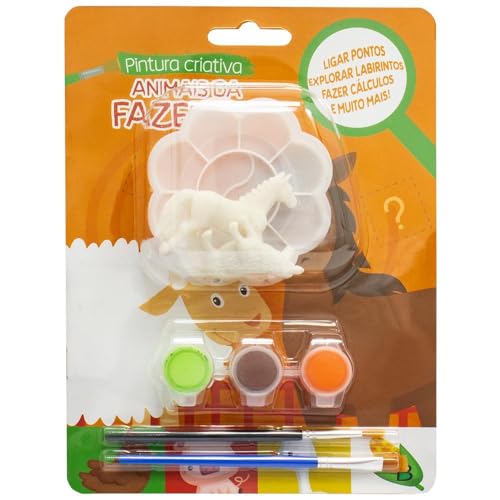 Pintura Criativa: Animais da Fazenda: