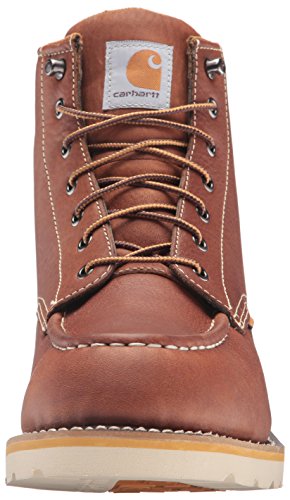 Carhartt Men's 6" Waterproof Moc Toe Casual Wedge Work Boot, Tan, 13 M Us #TOP1