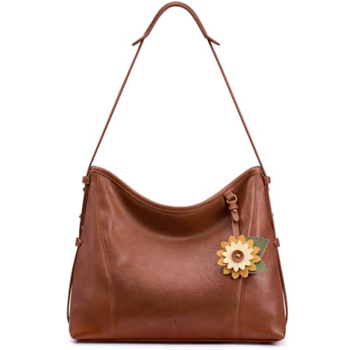 LOVEVOOK Purses for Women, PU Leather Hobo Shoulder Bag, Crossbody Purse | Styli...