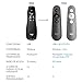 Logitech R400 Presentador Inalámbrico, 2,4 GHz con Receptor USB, Puntero Láser Digital...