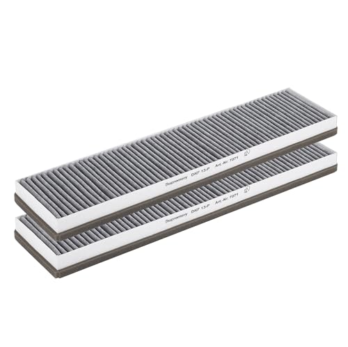 Supremery® 2x Aktivkohlefilter kompatibel mit Miele Dunstabzugshauben DKF 13-P Geruchsfilter mit Aktivkohle, Nachfolgemodell des DKF 13-1 DA3366 / 3466/3496