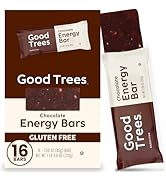 Good trees Chocolate Energy Bars | Gluten-Free, Made with chocolate | Nuts &amp; Oat Flour Energy Bar...