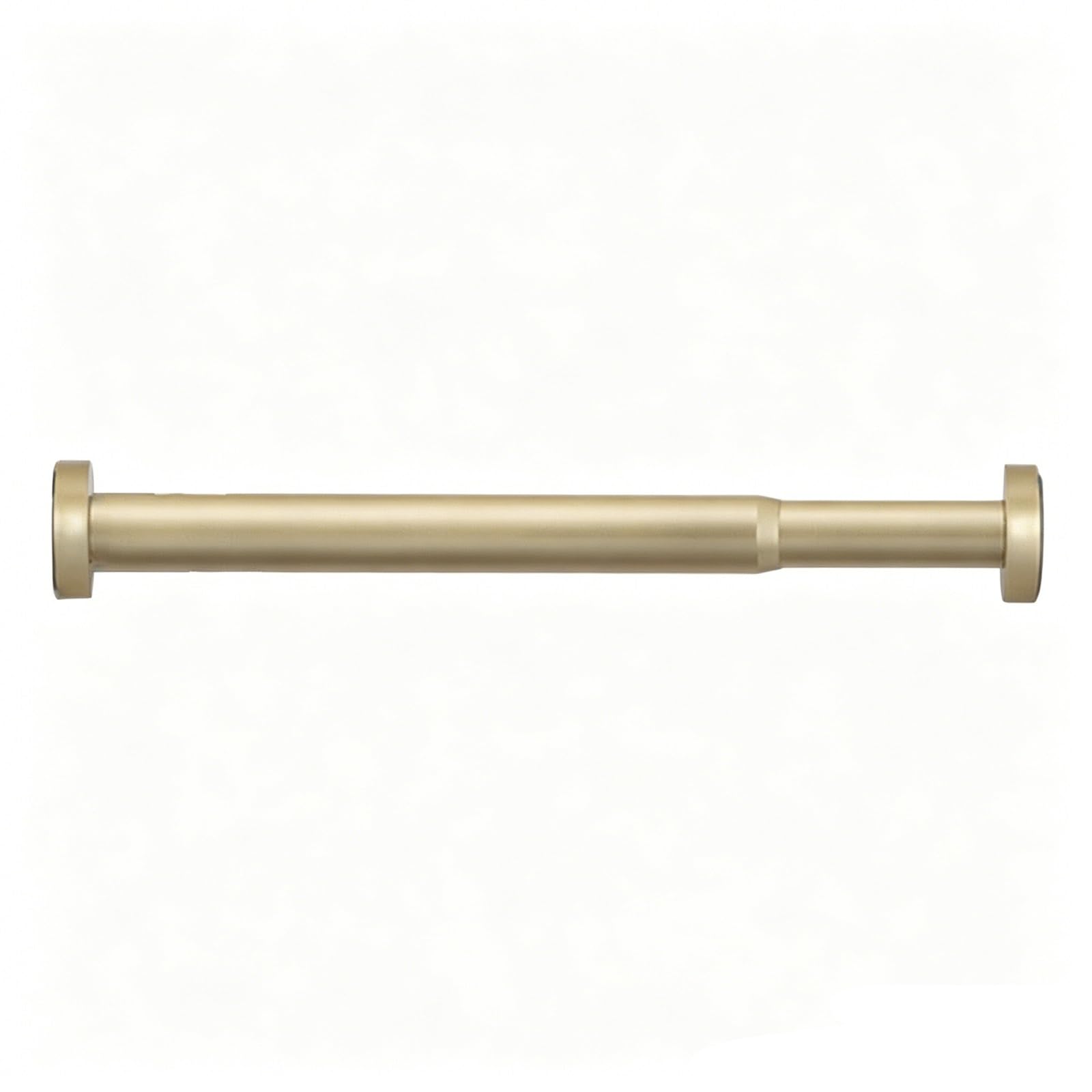Aluminum Alloy Shower Curtain Rod, Nonslip Tension Curtain Rod, No Drill Spring Adjustable for Windows Closet Doorway Door(Gold,70-120cm/27-47in)