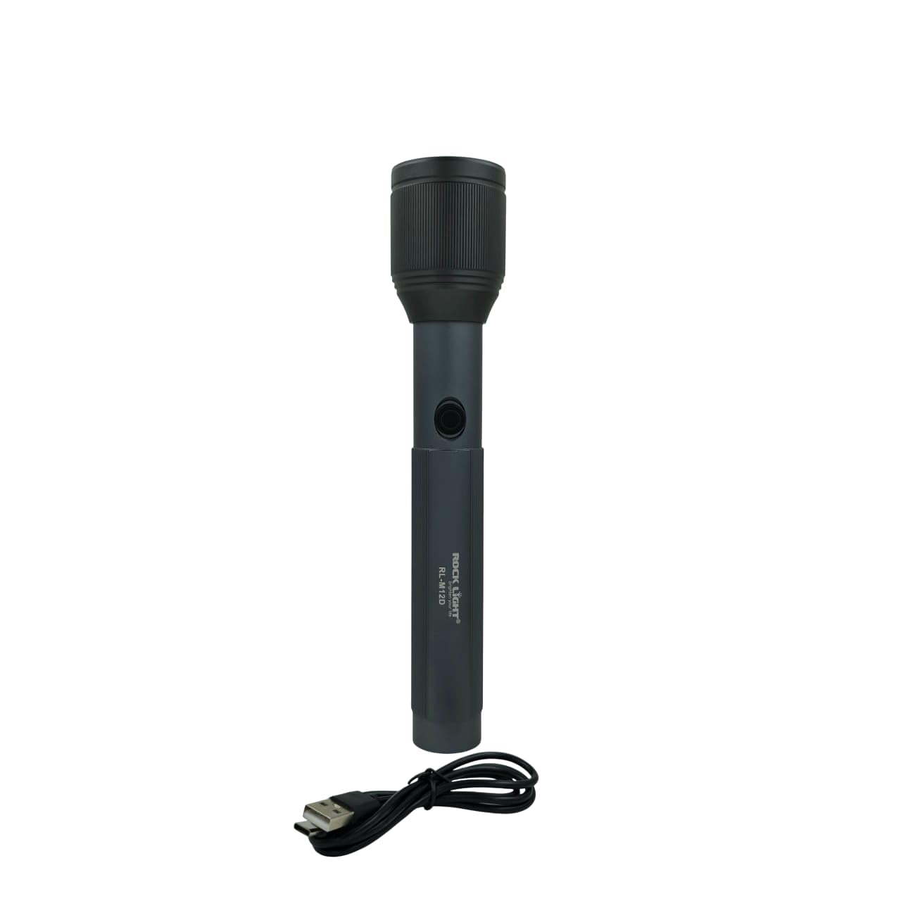 RL-M12D Long Range LED Torch 150W+150W | Rechargeable Metal Flashlight with 3000mAh Battery, Dual Light Modes & Telescopic Zoom-picture-32