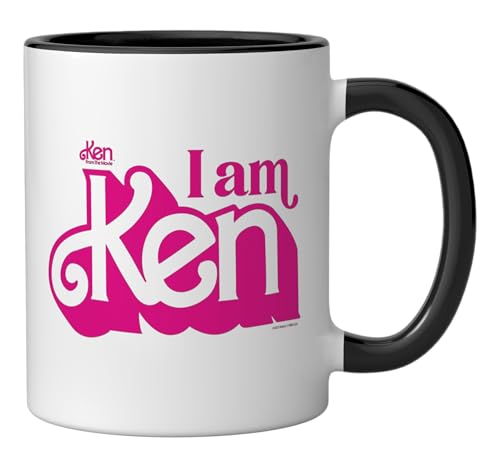 Barbie The Movie - Taza Cerámica I'm Ken Negro/Blanco miniatura 2