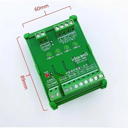 Convertisseur de signal d'encodeur différentiel 0-3.2MHz à collecteur ouvert