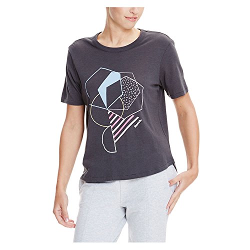 Bench Graphic Print Tee T-Shirt, Grigio (Asphalt