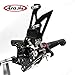 Arashi (Version 2.0) Rearsets for Honda CBR1000RR / SP 2018-2020 non-ABS Motorcycle Accessories Adjustable Footrests Rear Sets CBR 1000 CBR1000 RR Black 2019 2020