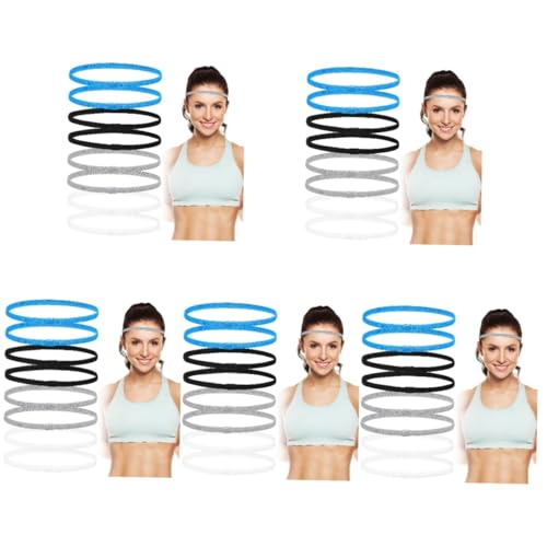 Bandeau sport athlétique mince pour garder les cheveux en place au yoga