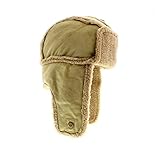 chapka mouton occasion chapeau hiver fourrure votrechapeau - Chapka Imitation Mouton - Chapeau en Fausse Fourrure - Erwan - Beige - Tour de tête 61