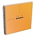 Rhodia Reverse Standard Notebook - Graph, Orange 8.25