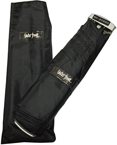 Water Front, Folding Umbrella(Flat Type), 【Color Designation is, 50cm, The Handle is Silver Color, GKD-3F50-UH