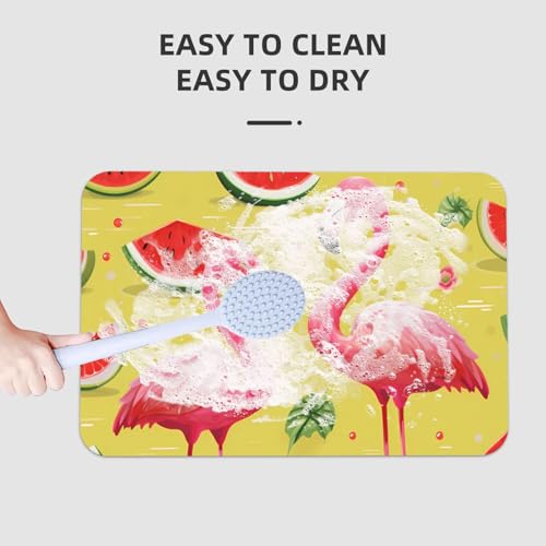Tapis de douche antidérapant super absorbant et lavable - 8