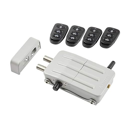 Arregui CI10P Cerradura de Seguridad Invisible para Puerta con 4 mandos, antirrobo, Anti okupas, Plata