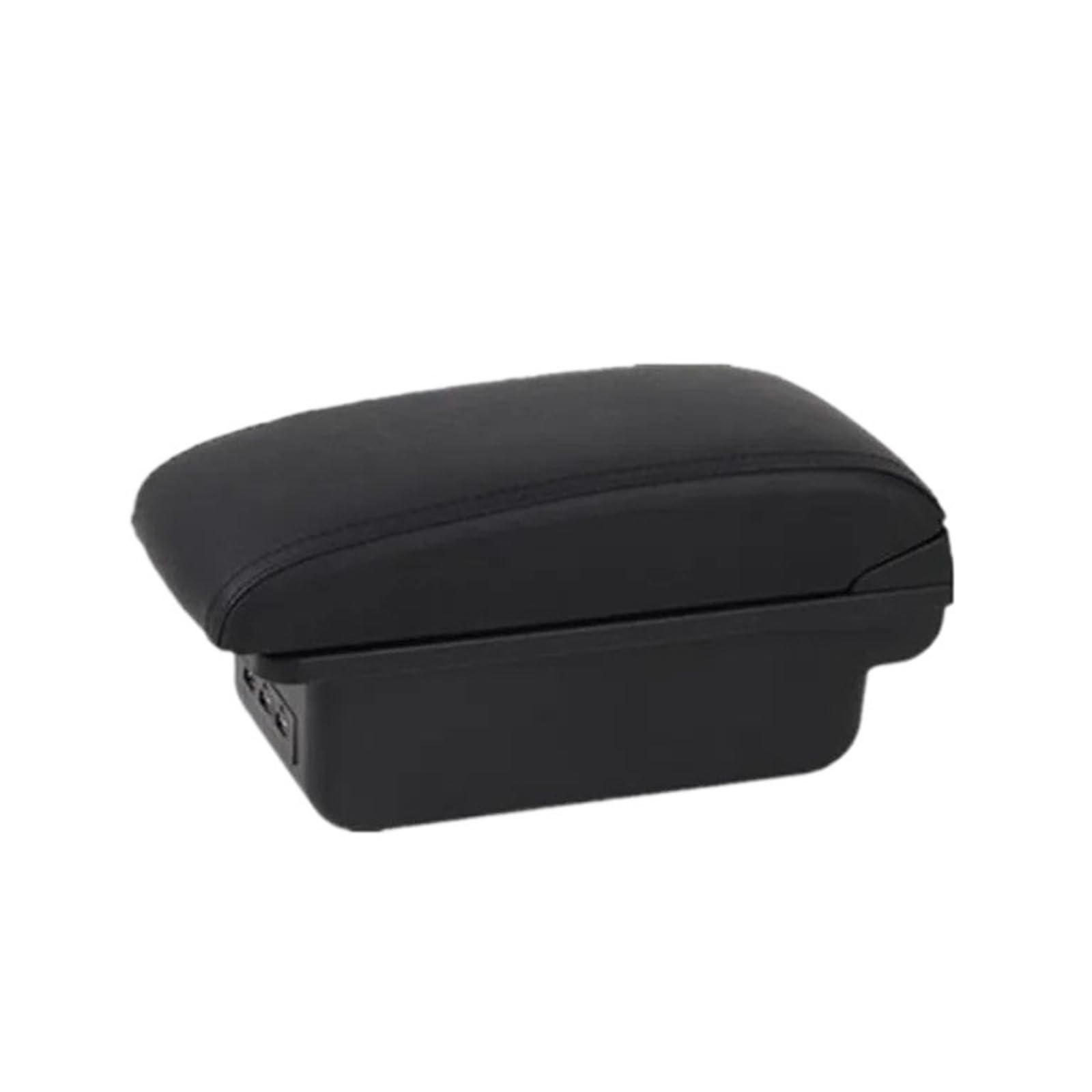 UMDJJU For MG For MG3 2025 Armrest Box Car Center Storage Interior Retrofit Accessories Car Centre Console Armrest Box(B black line 3USB)