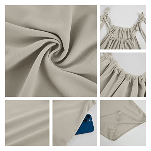 Dobulo Womens Casual Loose Adjustable Sleeveless Overalls Baggy Wide Leg Long Pant Romper #TOP5