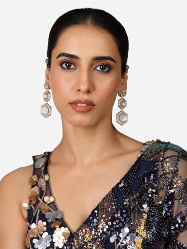 Stones & Austrian Diamonds Dangler Earrings