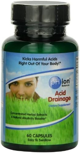 pHion Balance Acid Drainage, Capsules, 60-Count by pHion Balance