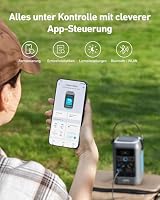 Anker SOLIX C300 DC Powerbank Powerstation, 288Wh Akku für mehrere Geräte, LiFePO4 Akku, 300W Solargenerator, Für Camping, Draußen, Reisen, Notfälle (Netzteil Nicht im Lieferumfang) – Ansicht 8