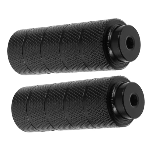 Balacoo 2pcs Bicycle Rear Footrest Mountain Bike Foot Pegs Bike Stunts Pedals Nonslip Texture Universal Fit for Road Easy to Install