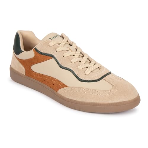 Image of Stridez Sneakers for Man, Leather Shoes for Men Casual, Shoes for Man Stylish, Lightweight, Comfortable and Durable Shoes (UK Size) with 3 Month Warranty