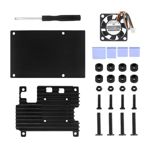 �A���~�j�E�������J�o�[�P�[�X+�t�@���A�N�e�B�u�p�b�V�u��p�G���N���[�W���[Raspberry�p Pi5�}�U�[�{�[�h�p���^���q�[�g�V�F��