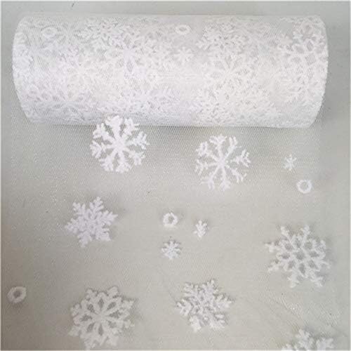 Rollo de tela de tul, carrete de gasa para tutú y álbumes de recortes, ideal para bodas, fiestas de bricolaje y decoraciones de Navidad, 10 yardas, material versátil para manualidades