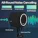 Professional Microphone Isolation Ball with 2-Layered Pop Filter, High Density Foam Great Noise Cancellation