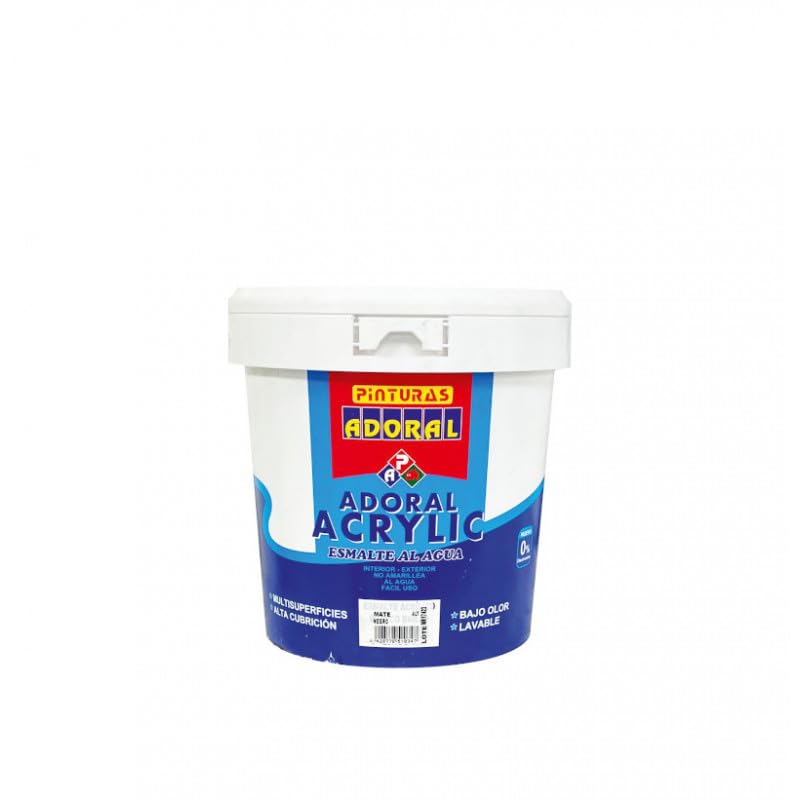 adoral ACRYLICO, esmalte al agua multisuperficies 750ML ORO METALIZADO