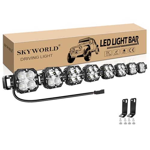 SKYWORLD 52C` 240W 20000 LM LEDCgo[  Ɠ Lpp 12V 24V pAh ėpԊO/OƓ/W/⏕ fbLCg It[h yg Dp _Ƌ@B