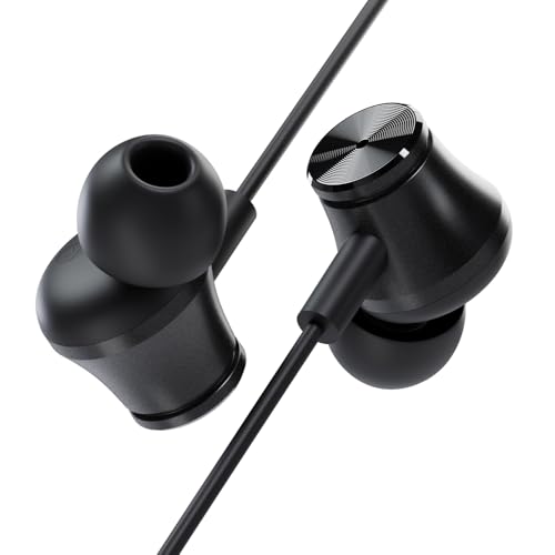 アクティブノイズキャンセリング搭載 USB Type-Cコネクタ ステレオイヤホン ブラック PG-SECE5BK1 Premium Style