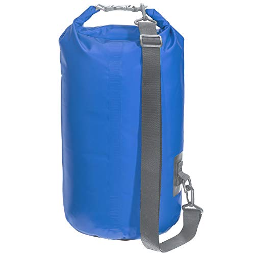 Skog Å Kust DrySak - Roll Top Waterproof Bag for Travel & Outdoors - 10L Navy Blue