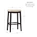 Linon Harper Stool Fabric Top