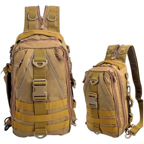 Sac à dos pour pêcheurs avec poches de rangement Oxford