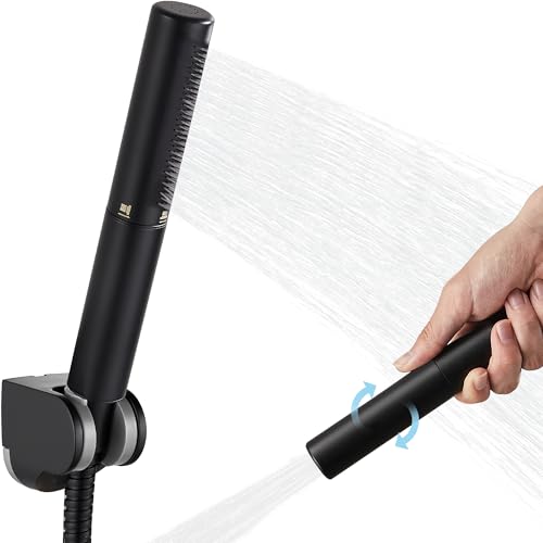 Heyalan Brass 2-in-1 Hand Shower & Sprinkler Matte Black