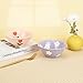 Koythin Ceramic Cute Bowl, Creative Soup Bowls, Flower Bowl for Kitchen Cereal Oatmeal Salad, Aesthetics Home Decor (Pink Floret)