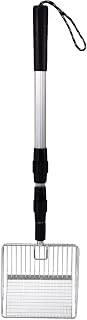 Sifting Shovel for Chicken Coop - 106cm Stretchable Litter Scoop | Poop Removal Tool for Chicken Goat Stall, Stable Cleaning Accessory, Cat Litter Scooper, Farmyard Hygiene Equipment, Poultry Waste