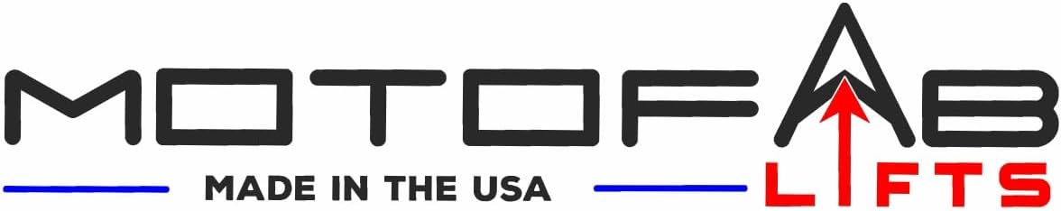 MotoFabLifts DR-2-2" Front Leveling Lift Kit Compatible with Dodge Ram 1500 Pickup 4WD