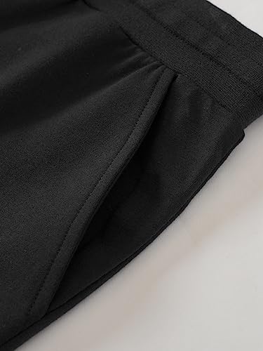 Weintee Women's Plus Size Petite Capris Capri Joggers with Pockets3