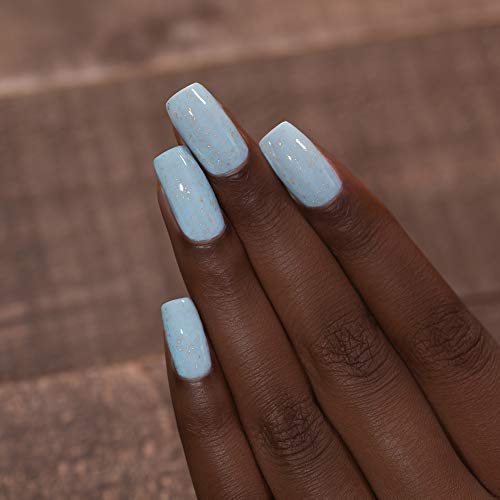 Ilnp Snow Globe - Pastel Blue Holographic Nail Polish #TOP4