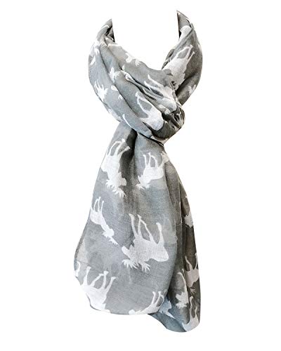 allydrew Lightweight and Airy Forest Animal Infinity Scarf4