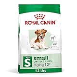 Royal Canin Size Health Nutrition Small Aging 12+ Senior Dry Dog Food, 12 lb Bag