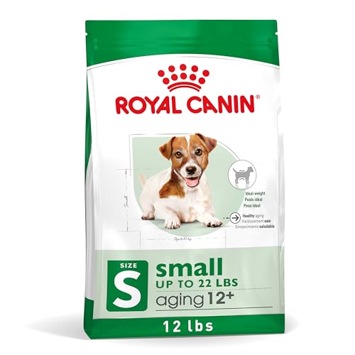 Royal Canin Size Health Nutrition Small Aging 12+ Senior Dry Dog Food, 12 lb Bag