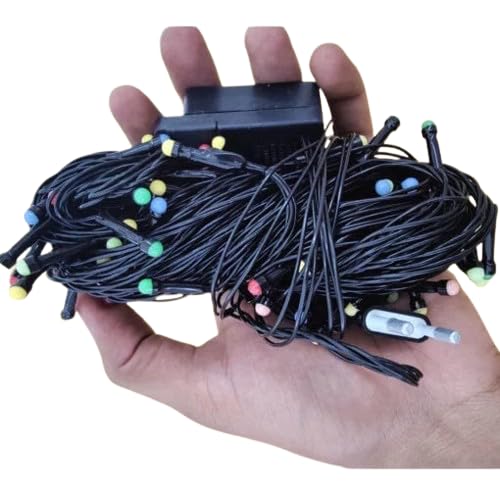 Image of IMPRESSION LIGHTS 250 Led Pixel Normal Black Wire Toran Lights Multi-Colour Lighting for Indoor Decoration Use-Pack of 1