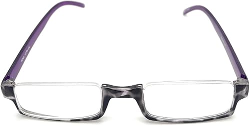 Pink Ribbon Shades The Emma Half Moon Rim - Lentes de lectura transparentes para mujer