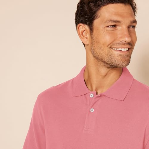 Image of Amazon Essentials Men's Slim-Fit Short-Sleeve Cotton Pique Polo Shirt