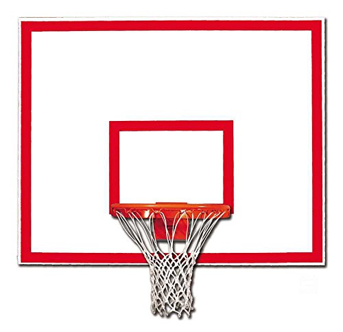 Steel Rectangular Backboard w Target and Border