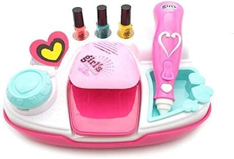 Ixora Nail Art Studio, Nail Salon Glitter Set, salon game at home and throw Glitter Accents Nail Art Party Nail Care Essentials- Girls 5 Years Old-image-21