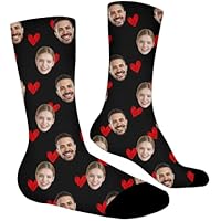 Genérico Calcetines Personalizados con Fotos, Calcetines