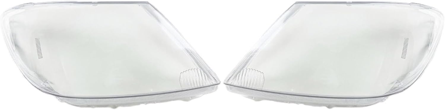 Car Front Lights Lens Compatible for Toyota for Hilux for Vigo 2005 2006 2007 2008 Glass Lampshade Replace Original Headlight Cover Parts(2PCS Left and Right) (1PCS Right Side)